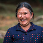 Žena z palongské vesnice, maminka jednoho z mladých průvodců