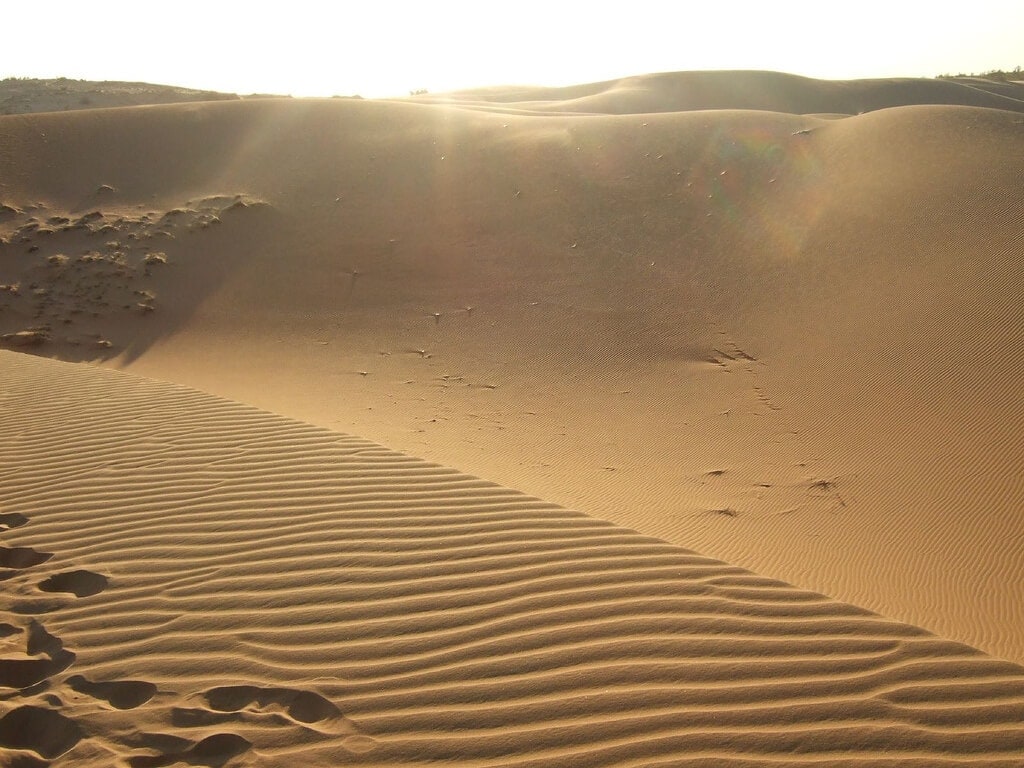 pouštní duny v Mui Né