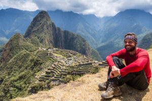 Jan Miřacký na Machu Picchu, Peru