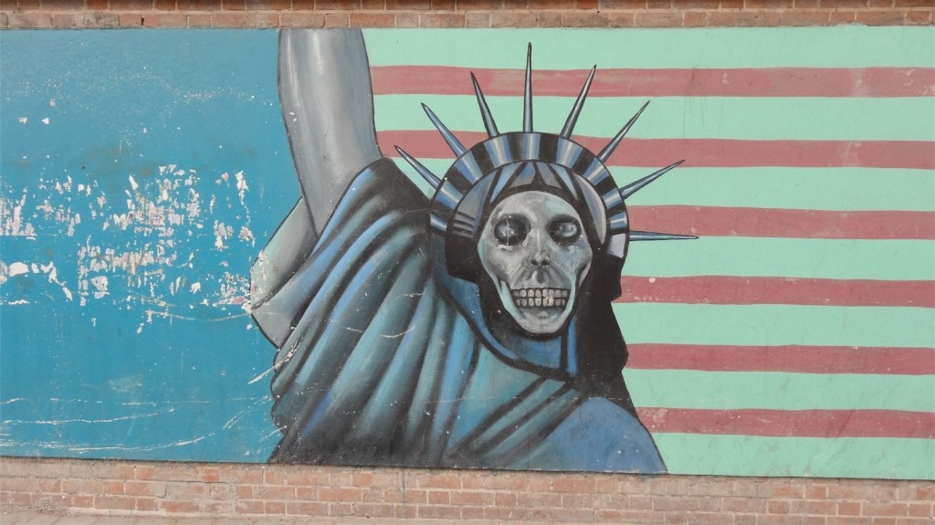 smrtka svobody v u bývalé americké ambasády