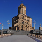Tbiliský klášter Tsminda sameba