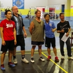 Hrajeme badminton s Filipínci