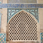 Detail páteční mešity - Esfahán - Expedice Írán 2016