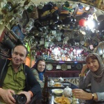 Klasická čajovna-dýmkárna - Esfahán - Expedice Írán 2016