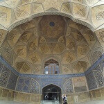 Detail páteční mešity - Esfahán - - Expedice Írán 2016