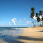 Pláž na Dominikánské republice