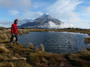 Trek okolo Mt. Taranaki je jeden z nejkrásnějších treků na Novém Zélandu.