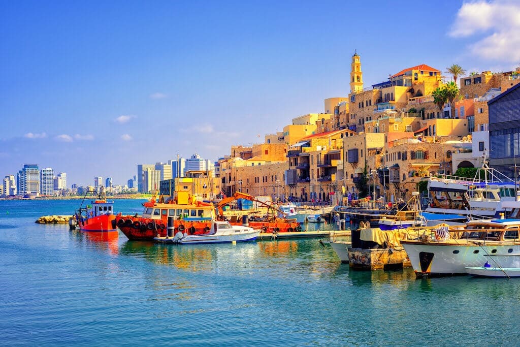 Staré město a přístav Jaffa v Tel Avivu