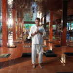 Meditace v klášteře Wat Pa Tam Wua, Thajsko