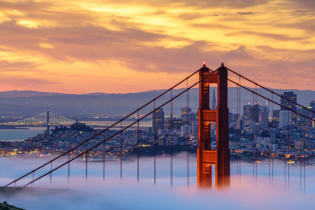 Golden Gate Bridge a San Francisco