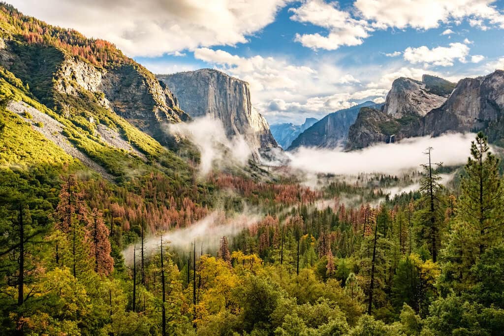 Podzimní nálada v NP Yosemite