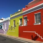 Barevné domky ve čtvrti Bo Kaap, Kapské město