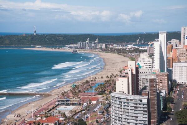Plážové město Durban