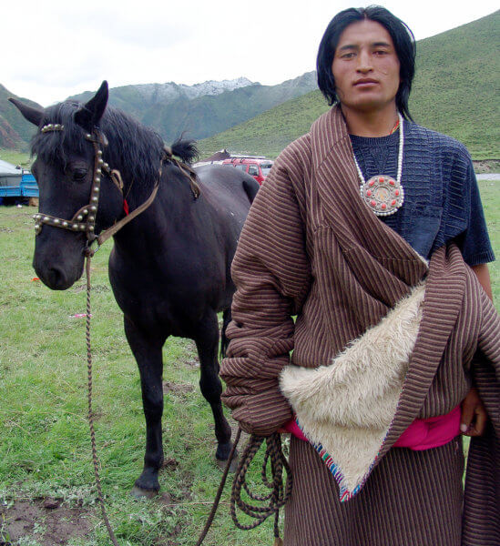 Tibetský nomád (foto: gill_penney | CC 2.0)