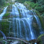 Vodopády Bridal Falls