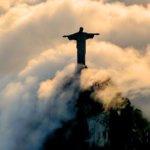 Ježíš na hoře Corcovado v Rio de Janeiro