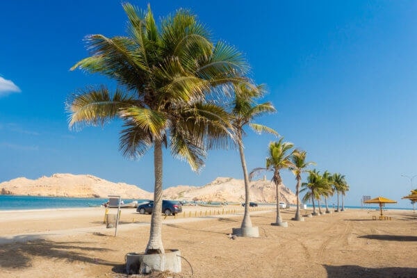 Ománská plážová pohoda