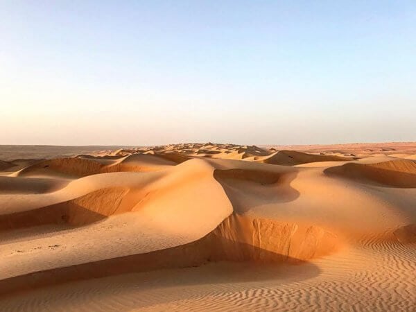 Romantika na písečných dunách Wahiba Sands
