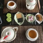 Tradiční tchajwanský čaj a zákusky