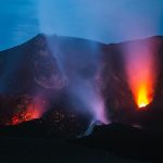 Erupce sopky Stromboli
