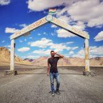 Pamir highway nedaleko města Murghab, Tádžikistán