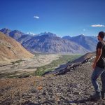 Wakhan coridor - výhled na Afghánistán, Tádžikistán