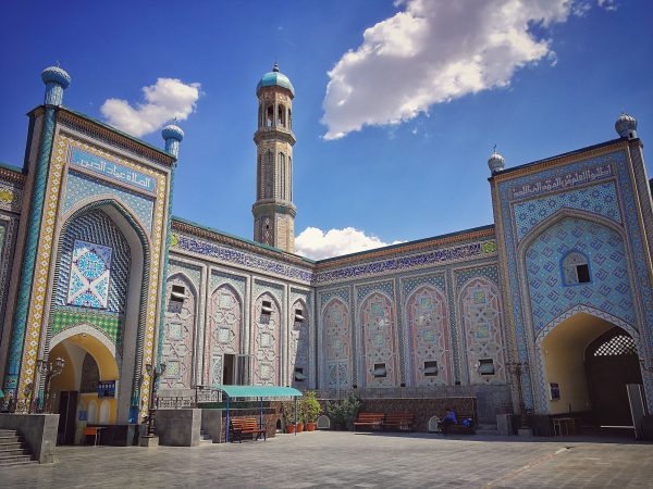Mešita v hlavním městě Dušanbe