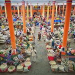 Trh ve městě Khujand patří k největším ve střední Asii
