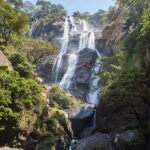 Vodopád Sanje v národním parku Udzungwa