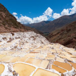 Přírodní výroba soli v Maras