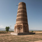Věž Burana je to jediné co zůstalo ze starodávného města Balasagun