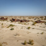 Pohřebiště lodí na bývalém dně Aralského jezera