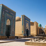 Tyrkysové hrobky ve městě Samarkand