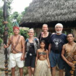 Návštěva domorodých komunit, Ekvádor