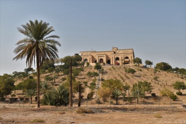 Někdejší palác Saddáma Husajna, Babylon